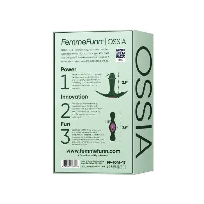 Vibrators | Femme Funn Ossia - Dark Green Panty Vibe Vibrators | Femme Funn Ossia - Dark Green Panty Vibe