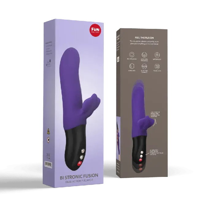 Vibrators Fun Factory Fun Factory Bi Stronic Fusion Rabbit Pulsator