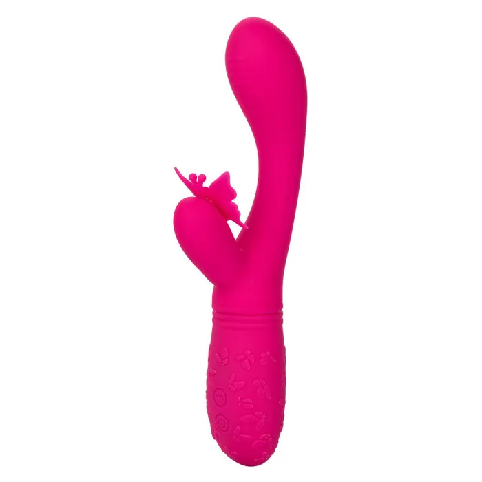 Vibrators | Rechargeable Butterfly Kiss Flutter - Pink - CalExotics