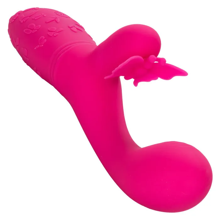 Vibrators | Rechargeable Butterfly Kiss Flutter - Pink - CalExotics