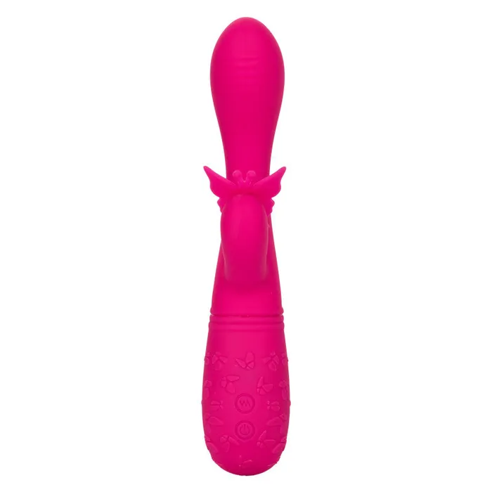 Vibrators | Rechargeable Butterfly Kiss Flutter - Pink - CalExotics