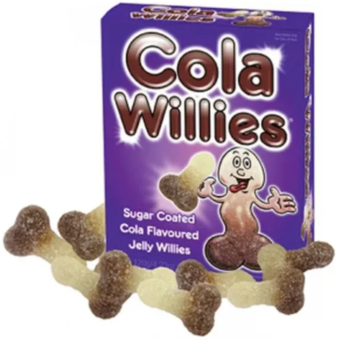 Vibrators Spencer and Fleetwood Sugar Coated Cola Flavoured Jelly Willies