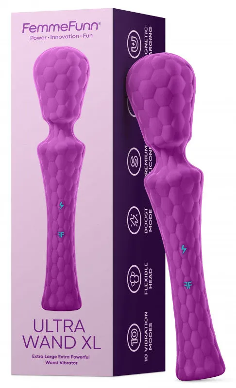 Vibrators Ultra Wand XL Purple Femme Funn