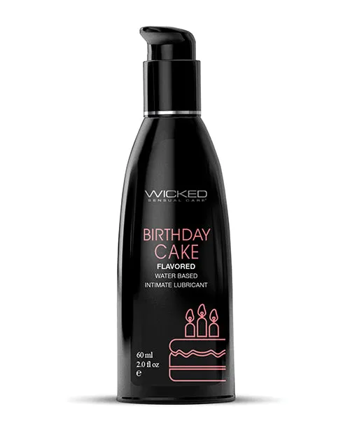 Wicked Birthday Cake 2 Oz Wicked Lubes Vibrators
