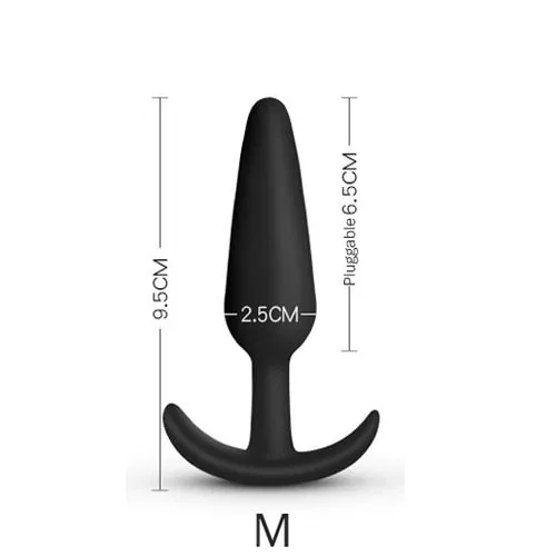 World Super Boutiques Anal | small silicone anal plug sets butt plugs anal dildo sex toys for men/woman beginner erotic intimate adult sex plug anus trainner