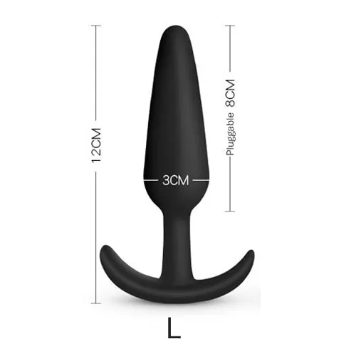World Super Boutiques Anal | small silicone anal plug sets butt plugs anal dildo sex toys for men/woman beginner erotic intimate adult sex plug anus trainner
