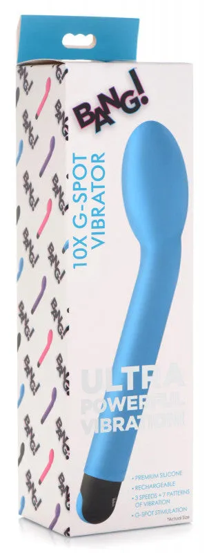 XR Brands Bang Vibrators | 10x G-Spot Vibrator - Blue XR Brands Bang Vibrators | 10x G-Spot Vibrator - Blue